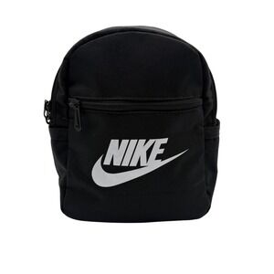 Nike Mini Backpack Womens Small Black‎ Excellent Futura 365 Sportswear Bag